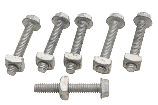 Aftermarket WK008D-13 Hex Flange 5/16-18x2 Grade 5 Bolts and Square Nuts Qty 6 NOS