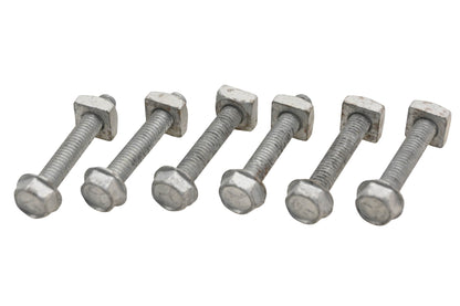 Aftermarket WK008D-13 Hex Flange 5/16-18x2 Grade 5 Bolts and Square Nuts Qty 6 NOS