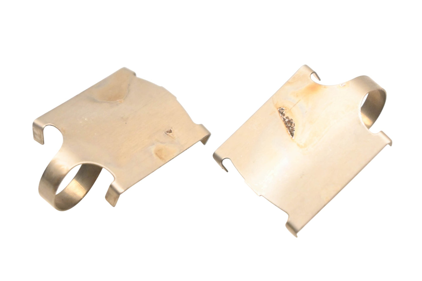 New OEM Ford D2OZ-2B164-A Brake Anti-Rattle Clips Qty 2 NOS