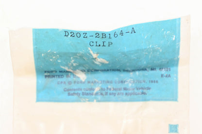New OEM Ford D2OZ-2B164-A Brake Anti-Rattle Clips Qty 2 NOS