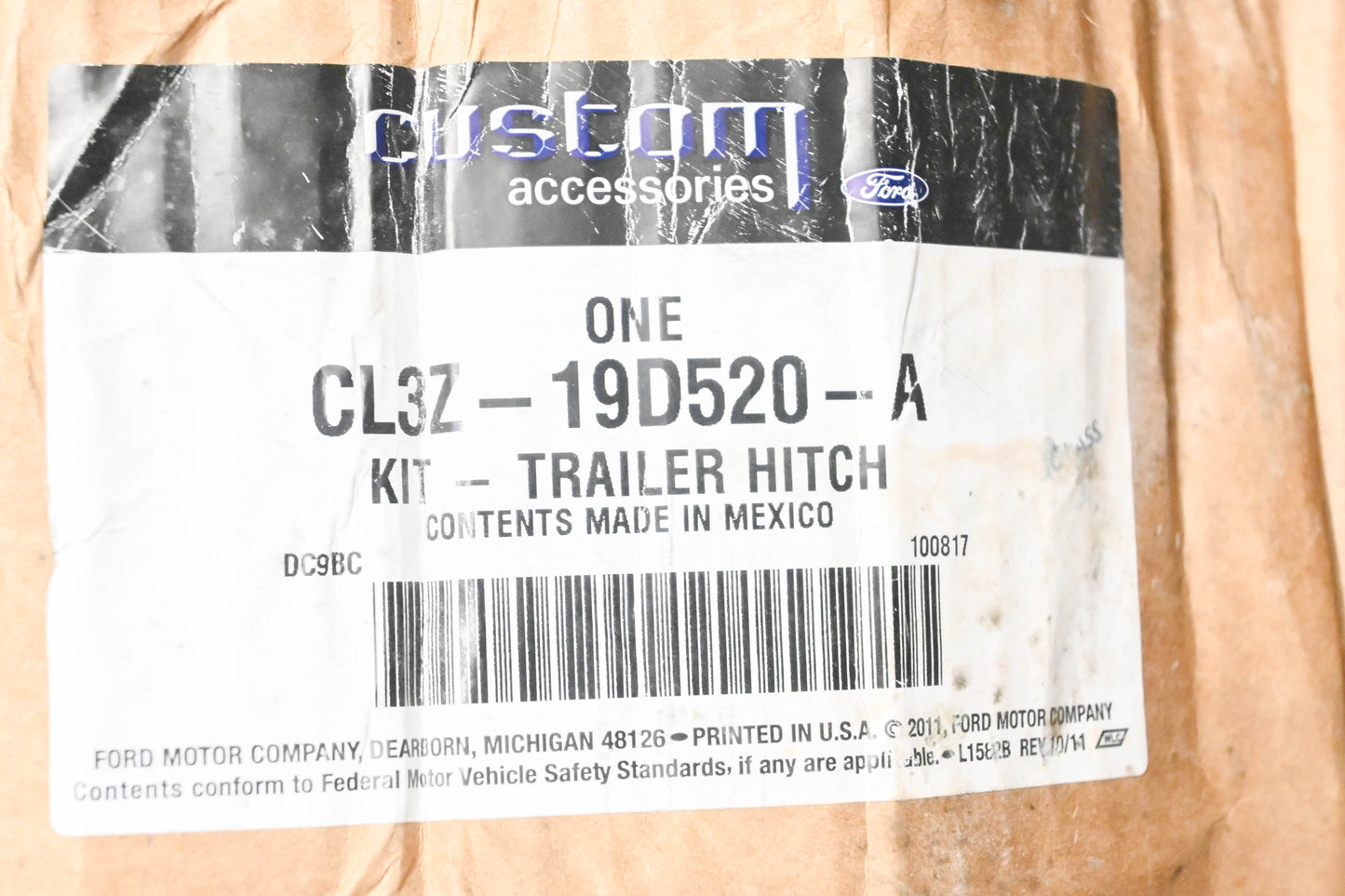 New OEM Ford CL3Z-19D520-A Trailer Hitch Kit NOS