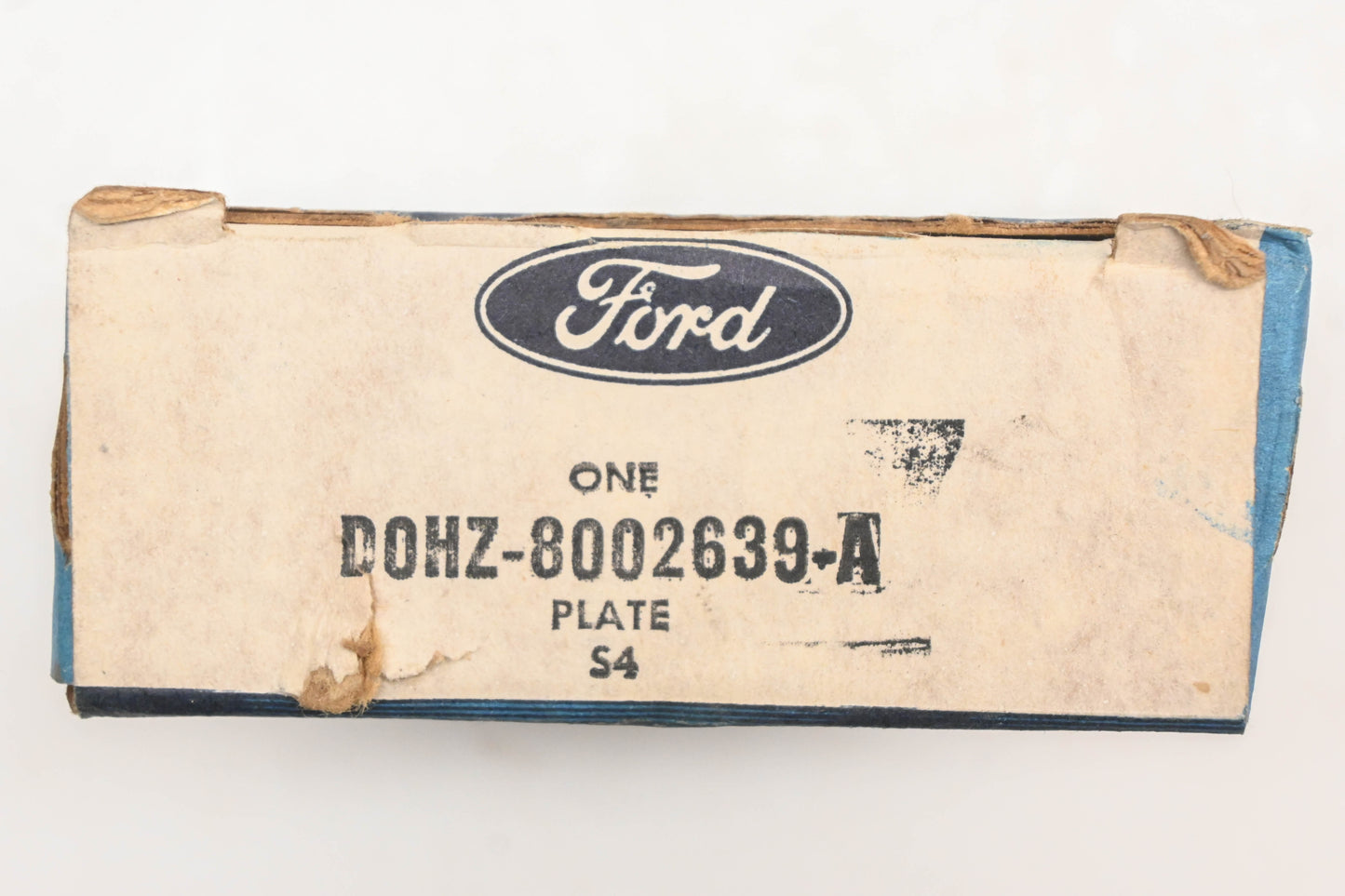 New OEM Ford D0HZ-8002639-A Pillar Hinge Retainer Plate NOS