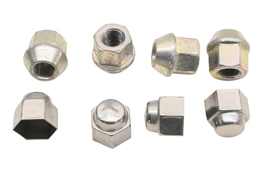 New OEM Ford E1FZ-1012-A Wheel Lug Nuts With Caps Qty 4 NOS