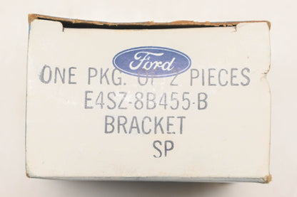 New OEM Ford E4SZ-8B455-B Radiator Grill Brackets Qty 2 NOS
