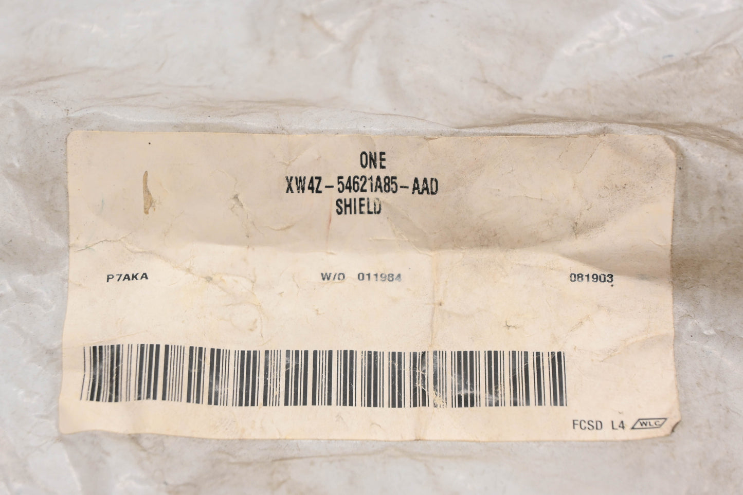 New OEM Ford XW4Z-54621A85-AAD Front Left Inner Seat Shield Trim NOS