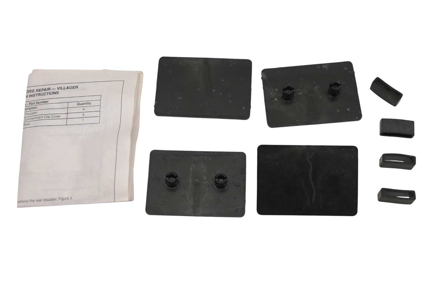 New OEM Ford F4XY-5536-A Rear Suspension Upper Insulator Kit NOS