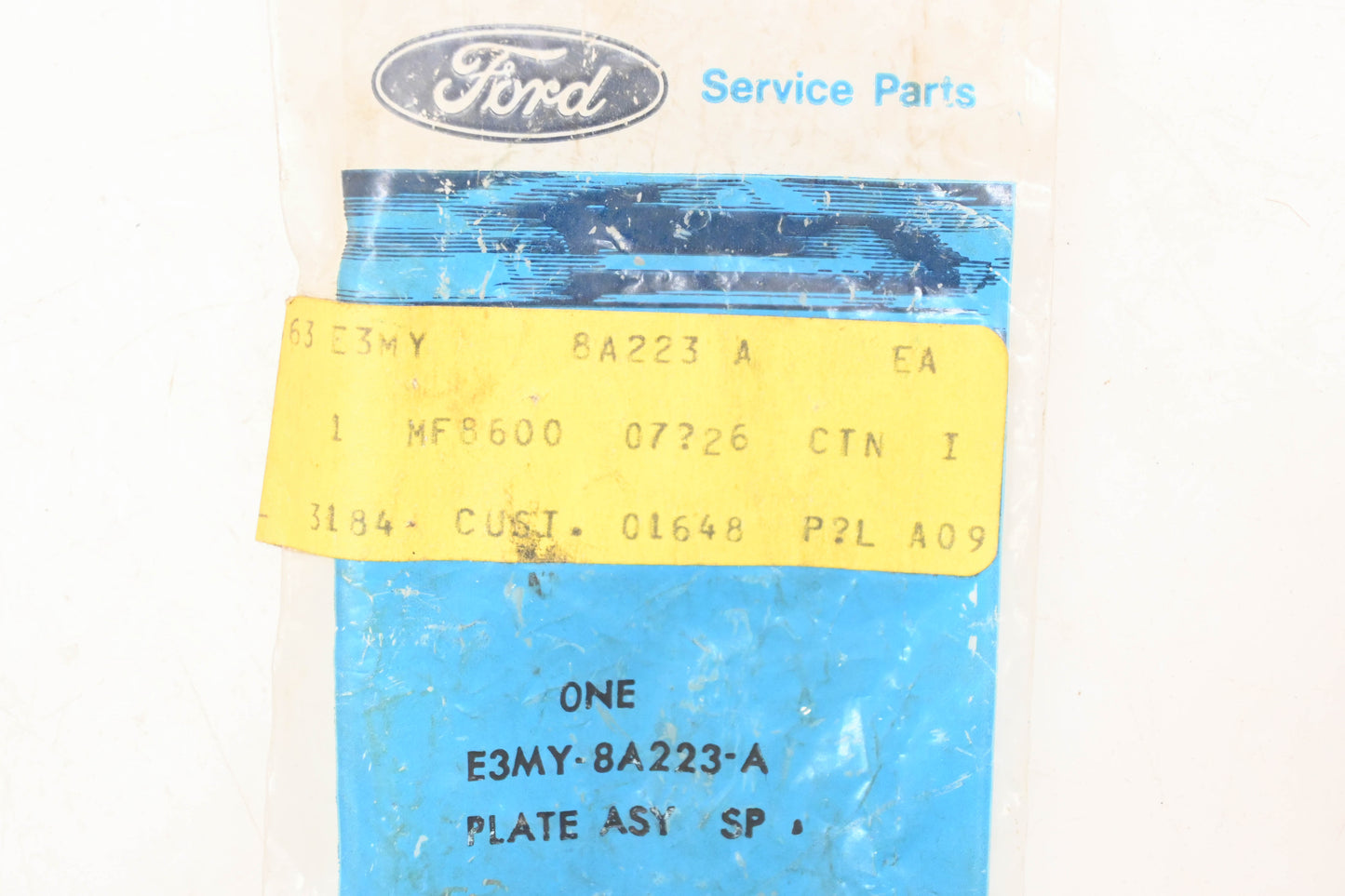 New OEM Ford E3MY-8A223-A Mercury Emblem Nameplate NOS