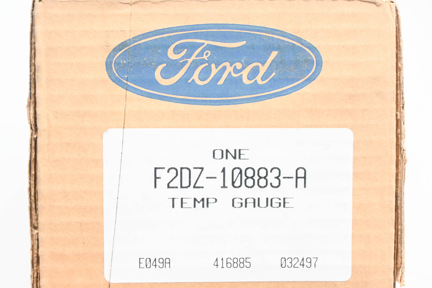 New OEM Ford F2DZ-10883-A, F48F-10970-C, F48F-10E853-DB Temperature Gauge NOS