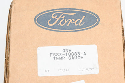 New OEM Ford F58Z-10883-A, F48F-10970-C, F48F-10E853-DB Temperature Gauge NOS