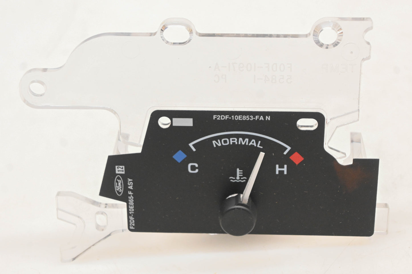 New OEM Ford F2DZ-10883-A, F2DF-10E853-FA, F2DF-10E865-F Temperature Gauge NOS