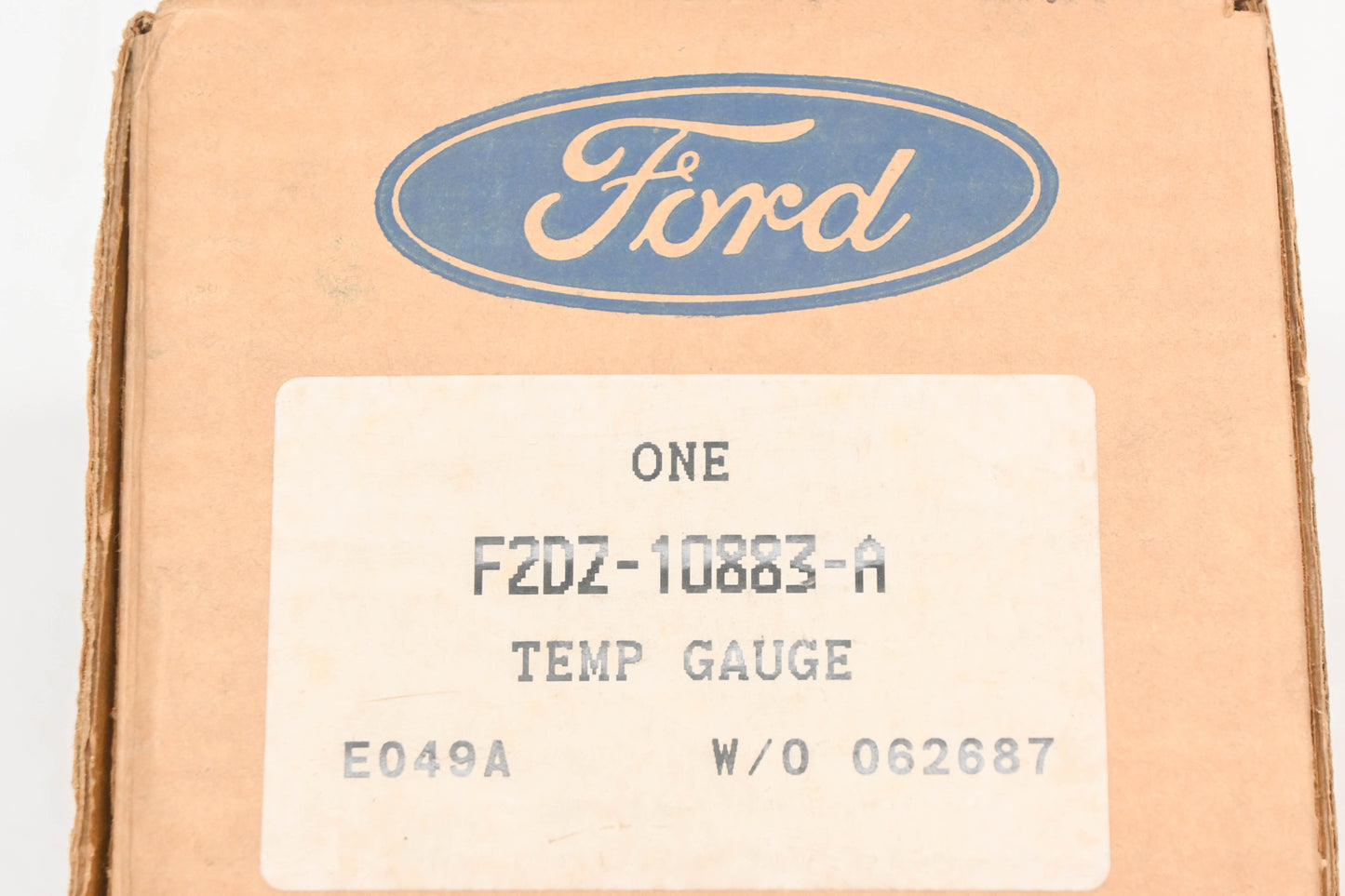 New OEM Ford F2DZ-10883-A, F2DF-10E853-FA, F2DF-10E865-F Temperature Gauge NOS
