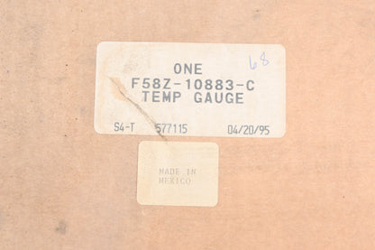 New OEM Ford F58Z-10883-C, F66F-10970-D, F68F-10E853-FA Temperature Gauge NOS