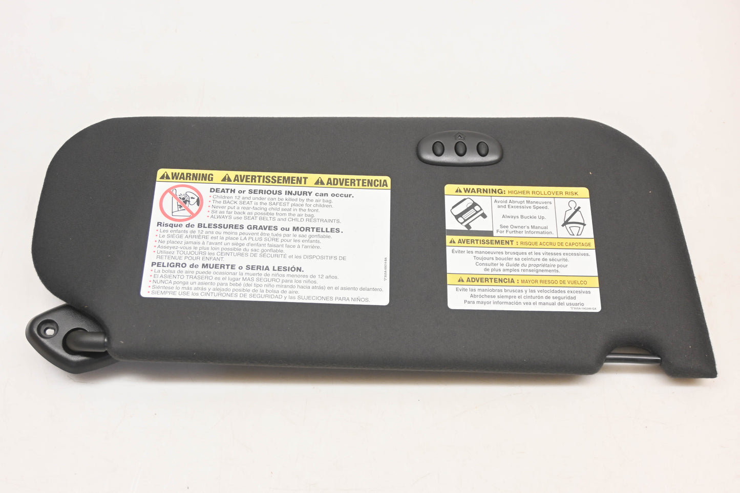 New OEM Ford 8C3Z-2604105-GC Driver Side Sun Visor NOS