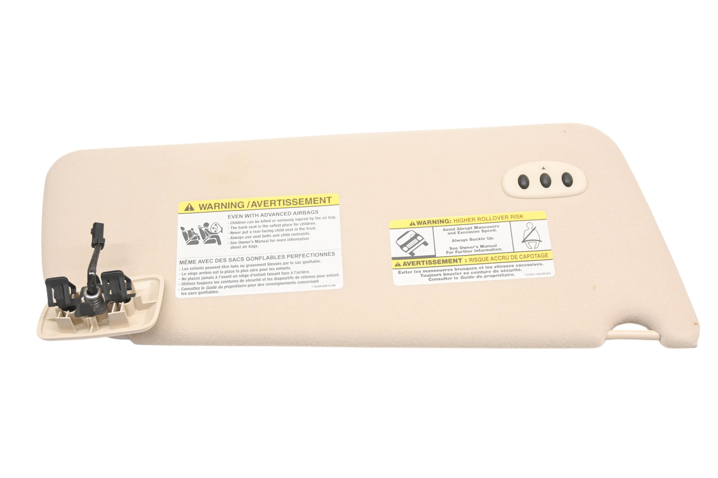 New OEM Ford 5C3Z-2604104-DAA Passenger Side Sun Visor NOS