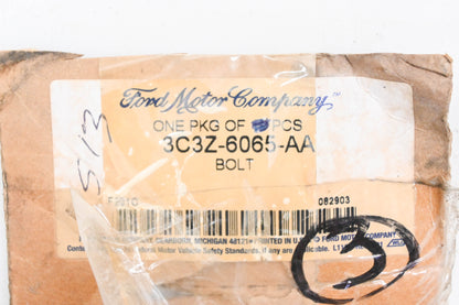 New OEM Ford 3C3Z-6065-AA Hex Flange Bolts Qty 5 NOS