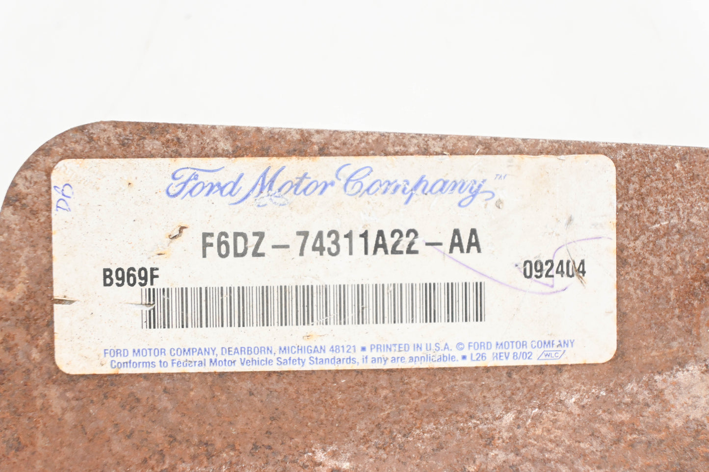 New OEM Ford F6DZ-74311A22-AA Right Trim Panel Bracket NOS