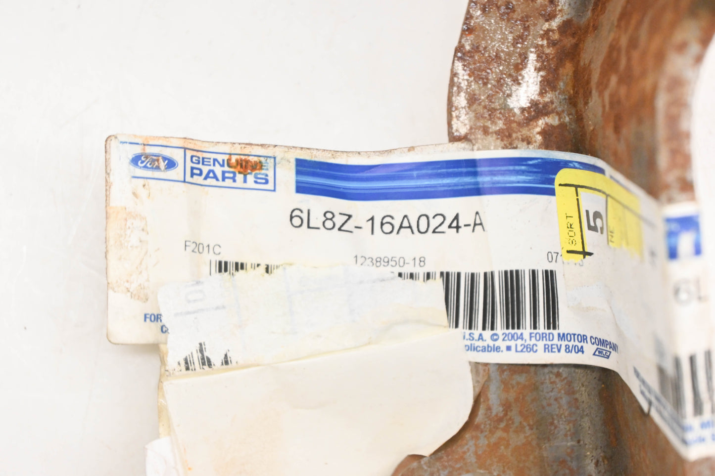 New OEM Ford 6L8Z-16A024-A Radiator Sie Brace Support NOS