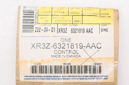 New OEM Ford XR3Z-6321819-AAC Black Front Left Interior Door Handle NOS
