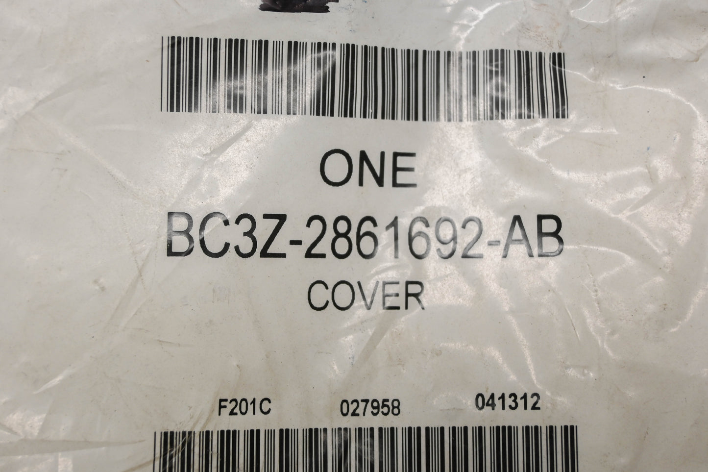 New OEM Ford BC3Z-2861692-AB Cover NOS