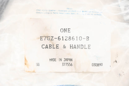 New OEM Ford E7GZ-6128610-B Fuel Door Release Cable Assembly NOS