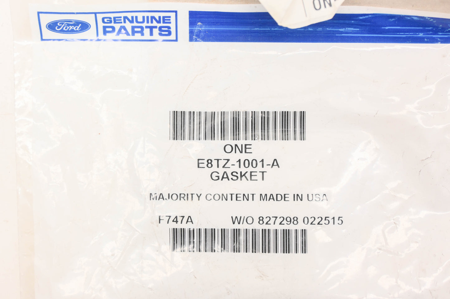 New OEM Ford E8TZ-1001-A Rear Axle Shaft Gasket NOS