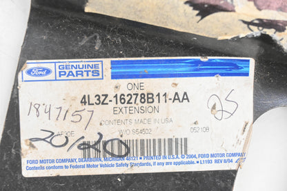 New OEM Ford 4L3Z-16278B11-AA Left Rear Quarter Panel Extension Bracket NOS