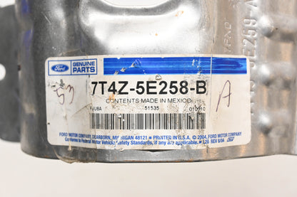 New OEM Ford 7T4Z-5E258-B Catalytic Converter Heat Shield NOS