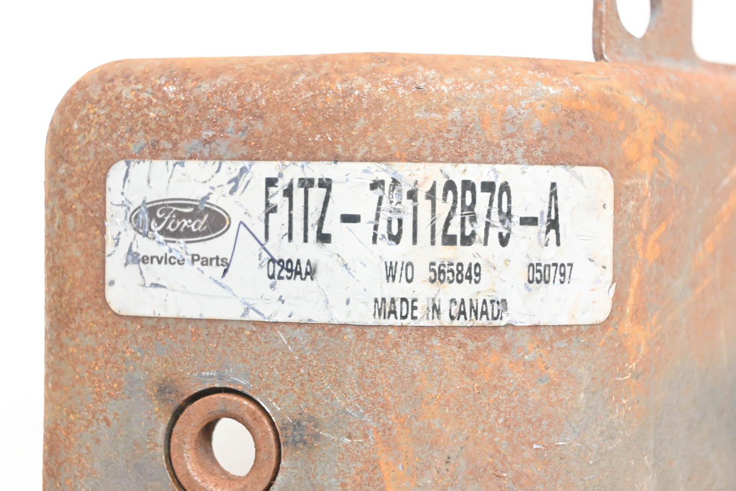 New OEM Ford F1TZ-78112B79-A Rear Seat Floor Mount Reinforcement NOS
