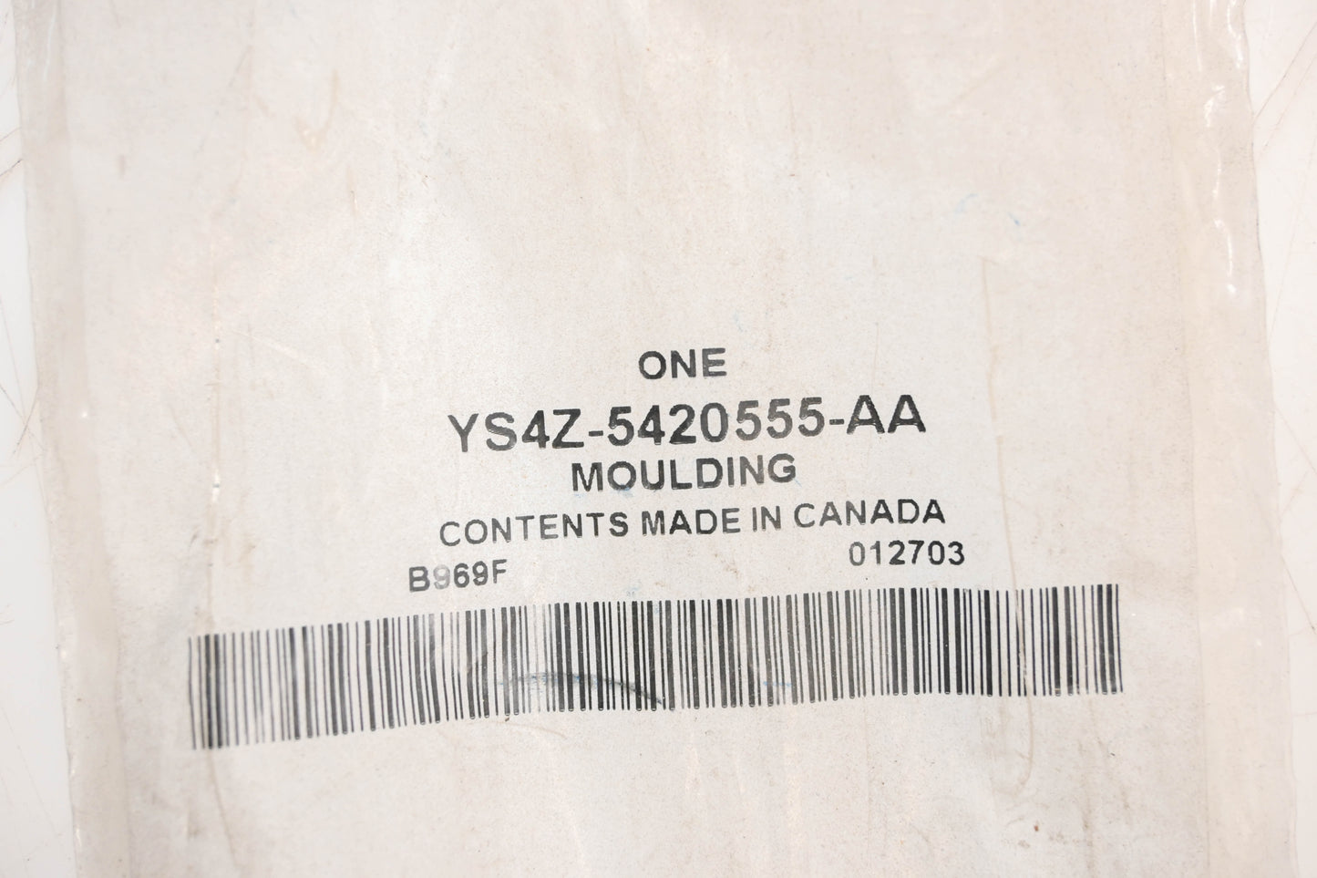 New OEM Ford YS4Z-5420555-AA Window Moulding NOS