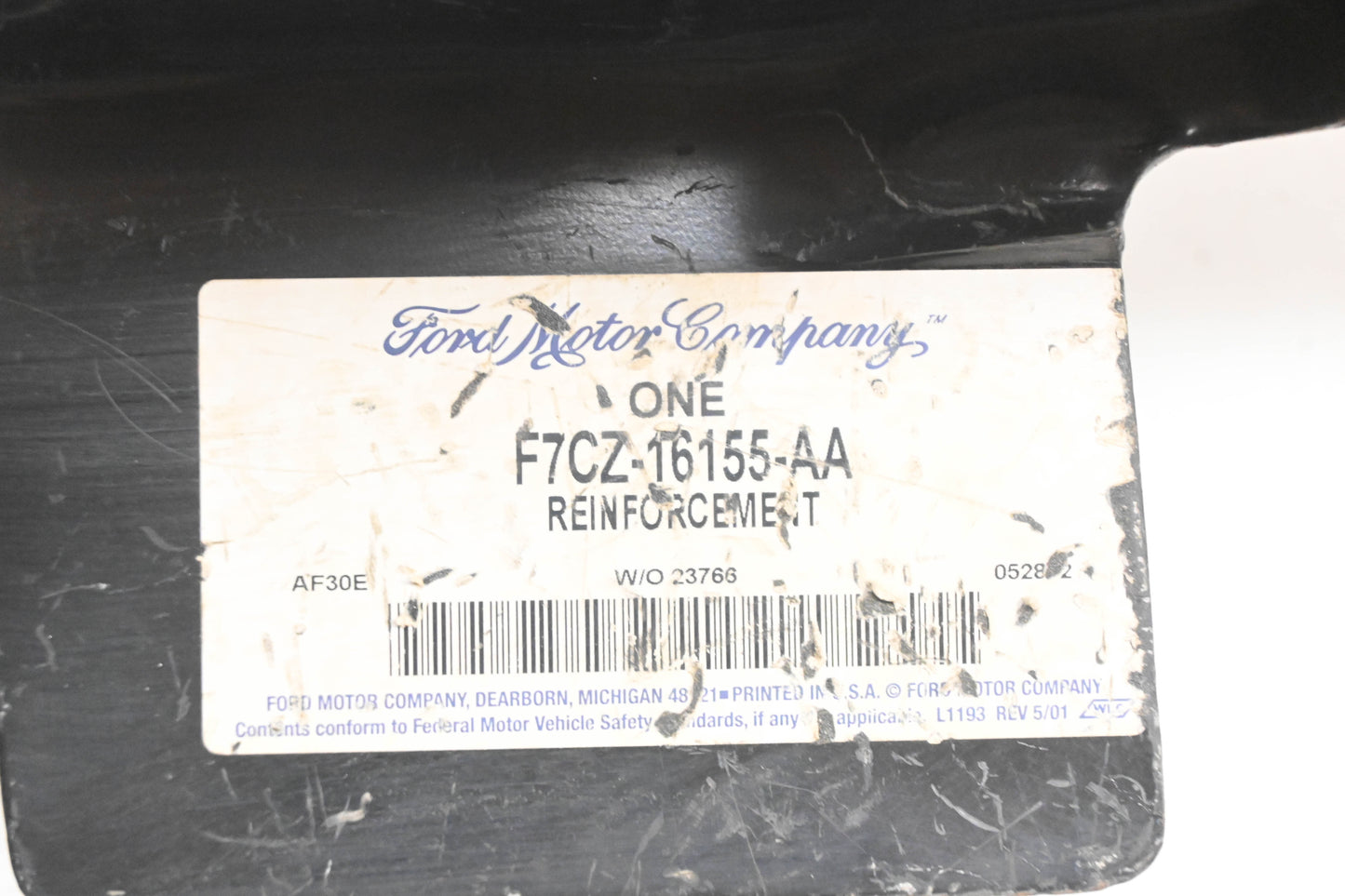 New OEM Ford F7CZ-16155-AA :Left Front Fender Apron Upper Reinforcement NOS