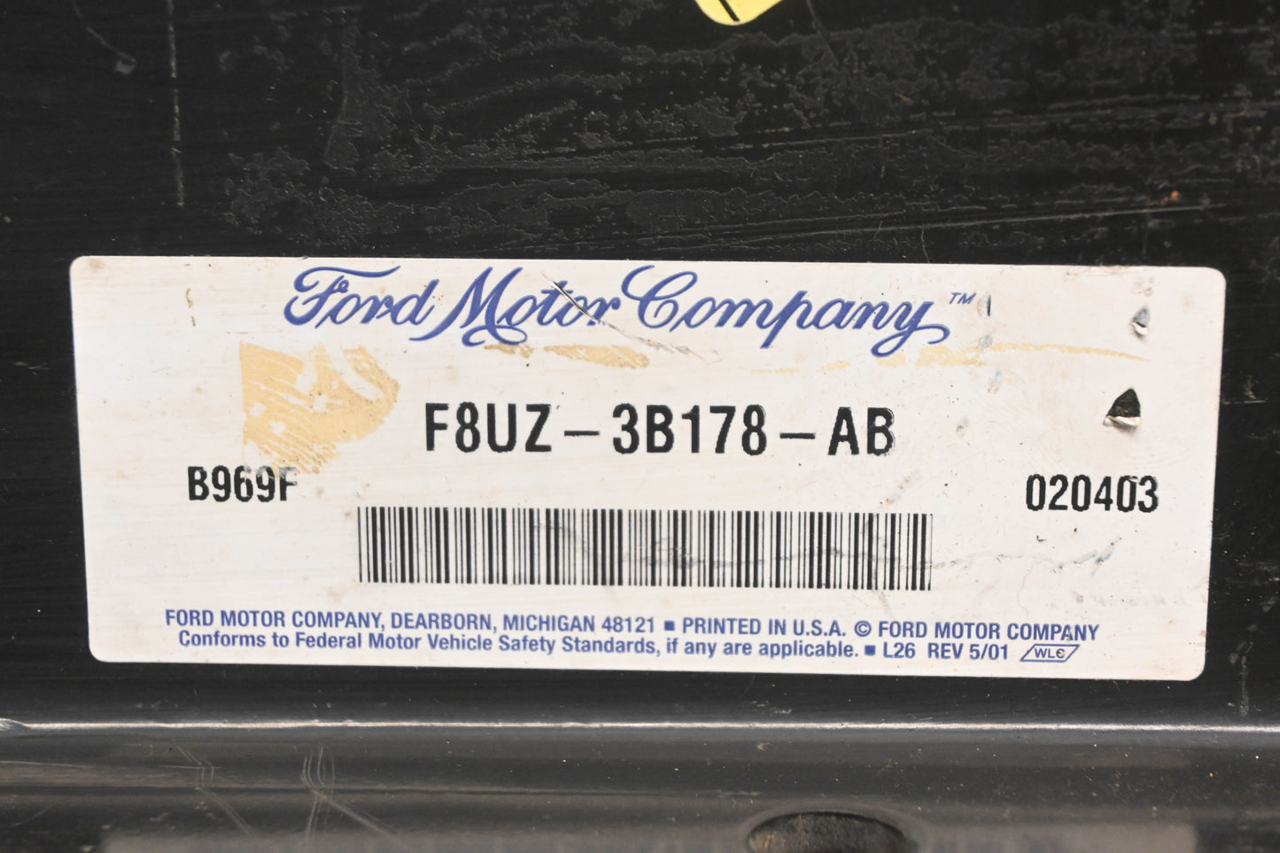 New OEM Ford F8UZ-3B178-AB Front Left Axle Beam Mount Bracket NOS