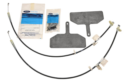 New OEM Ford F2TZ-10221B00-A Door Latch Cable Water Shield Kit NOS