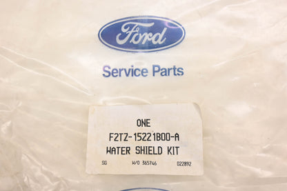New OEM Ford F2TZ-15221B00-A Door Latch Cable Water Shield Kit NOS