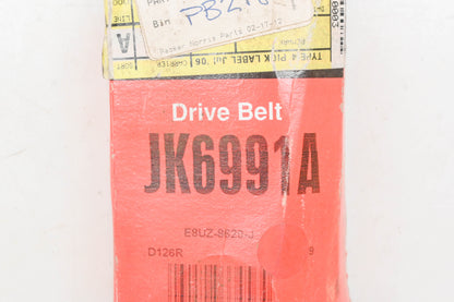New OEM Motorcraft JK6-991-A, E8UZ-8620-J, JK6991A Serpentine Belt NOS
