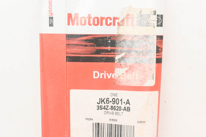 New OEM Motorcraft JK6-901-A, 3S4Z-8620-AB, JK6901A Serpentine Belt NOS