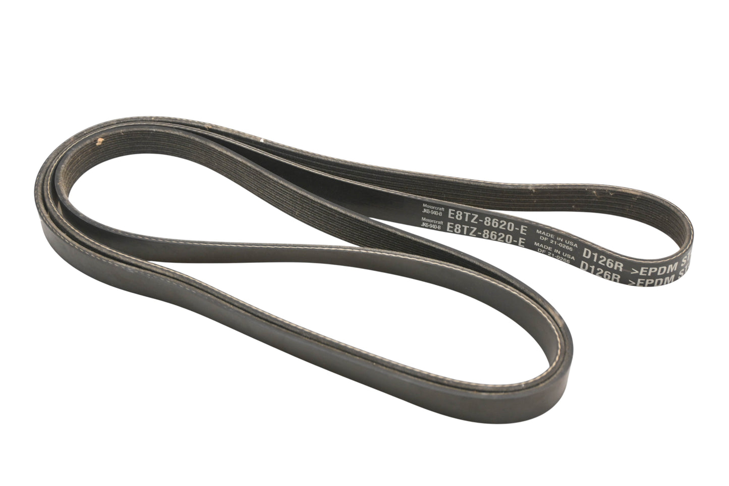 New OEM Motorcraft JK6-940-B, E8TZ-8620-E, JK6940B Serpentine Belt NOS