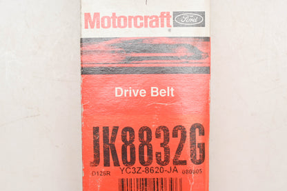 New OEM Motorcraft JK8-832-G, YC3Z-8620-JA, JK832G Serpentine Belt NOS