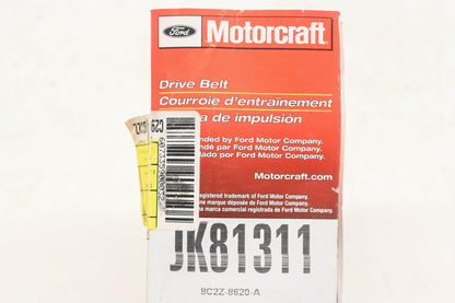 New OEM Motorcraft JK8-1331, 8C2Z-8520-A, JK81311 Serpentine Belt NOS