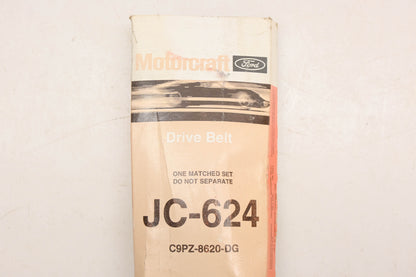 New OEM Motorcraft JC-624, C9PZ-8620-DG, JC624 Accessory Drive Belt NOS