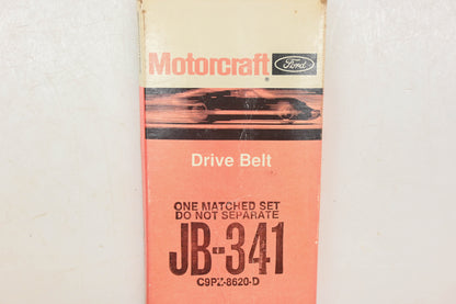 New OEM Motorcraft JB-341, C9PZ-8620-D, JB341 Accessory Drive Belt NOS