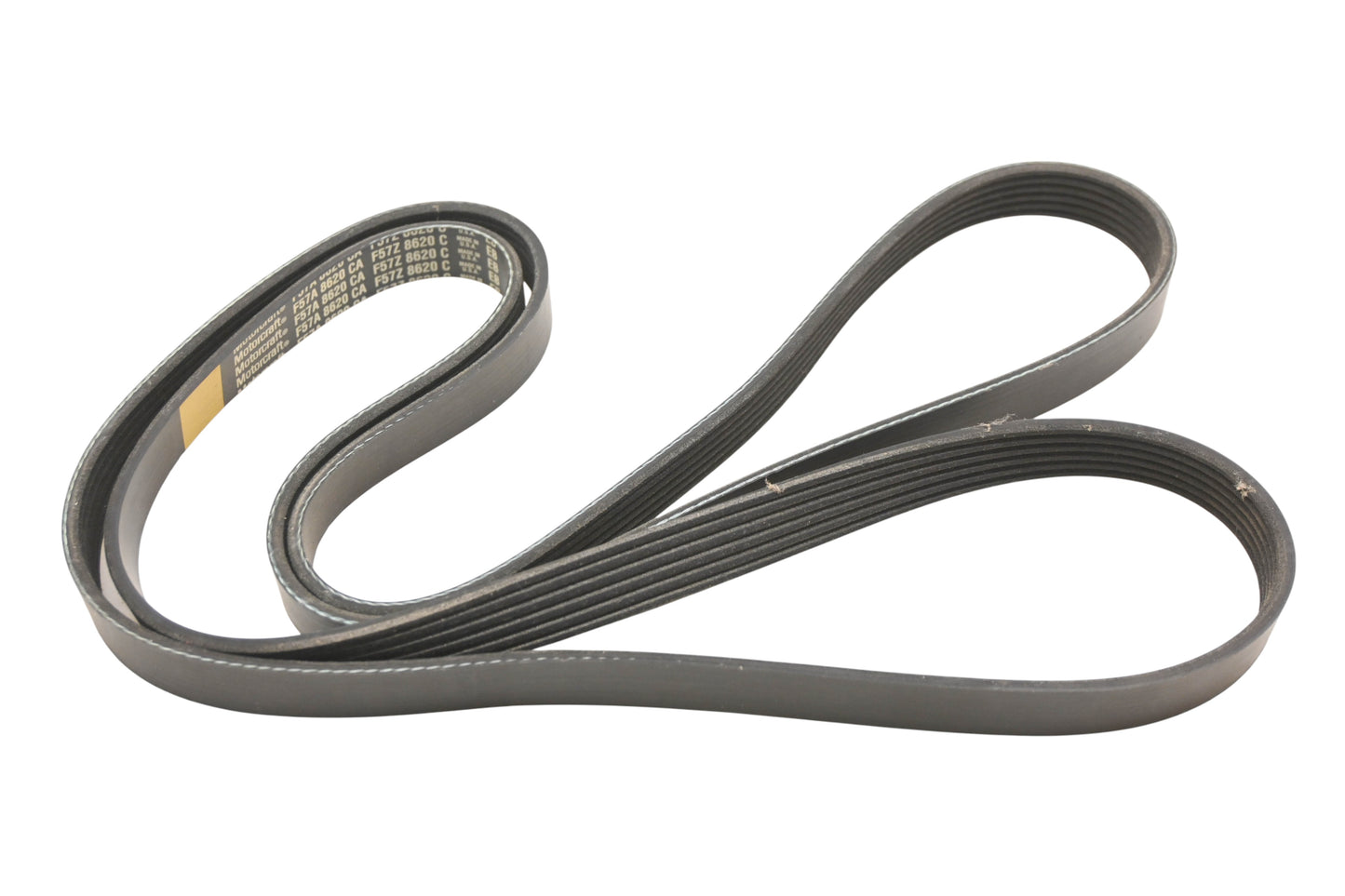 New OEM Motorcraft JK6-823, F57Z-8620-C, JK6823 Serpentine Belt NOS
