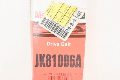 New OEM Motorcraft JK8-1006-A, YC3Z-8620-CA, JK81006A Serpentine Belt NOS