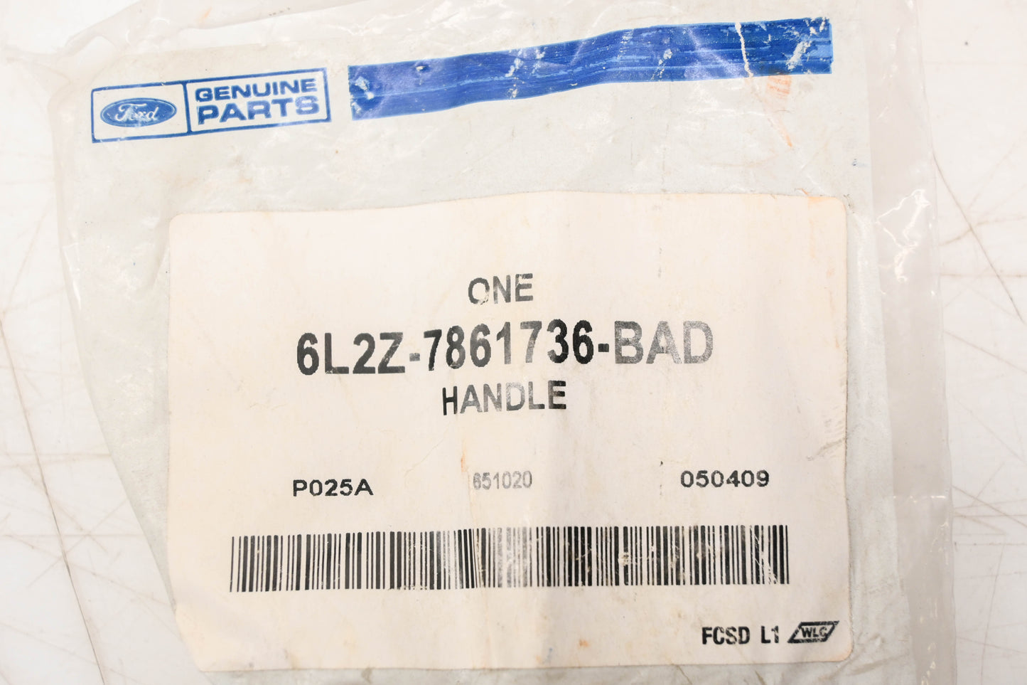 New OEM Ford 6L2Z-7861736-BAD Seat Back Adjusting Handle NOS