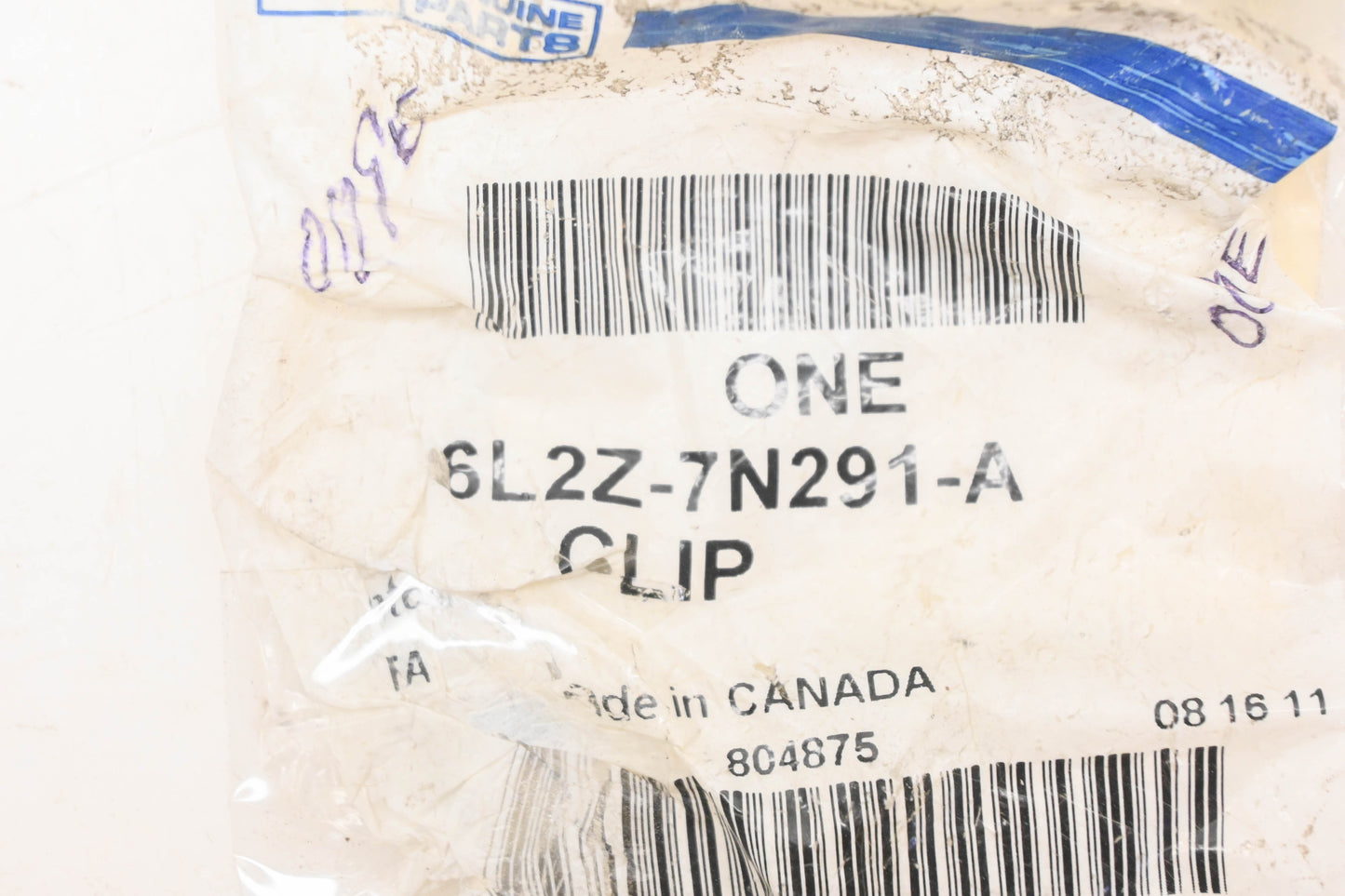 New OEM Ford 6L2Z-7N291-A Cooler Line Clip NOS