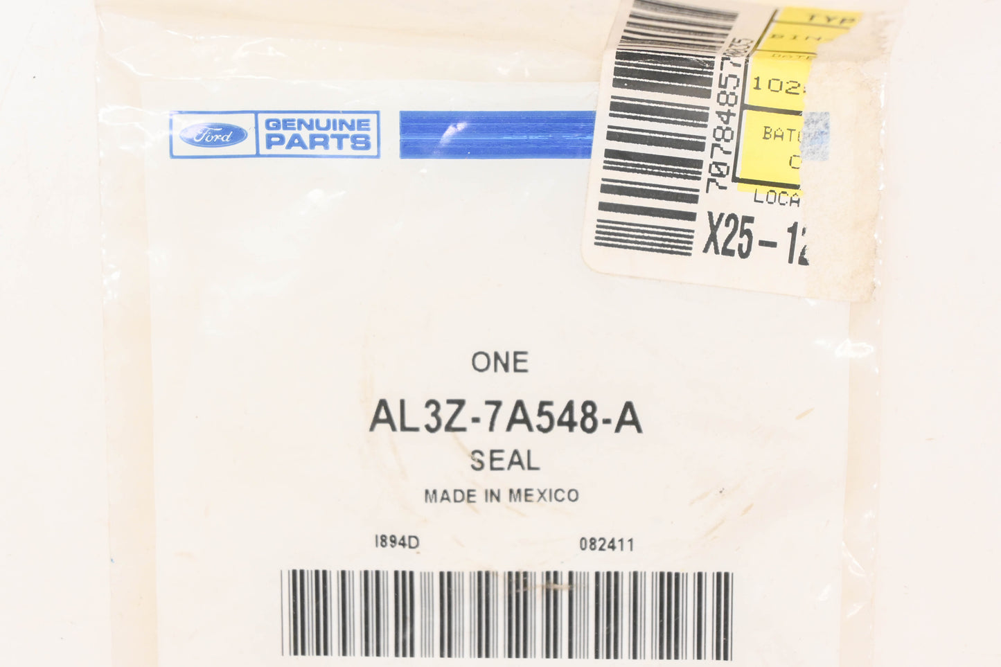 New OEM Ford AL3Z-7A548-A O-Ring Seal NOS