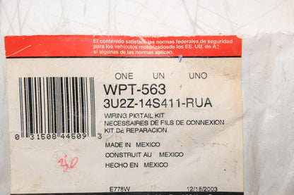 New OEM Motorcraft WPT-563, 3U2Z-14S411-RUA Wire Assembly Kit NOS