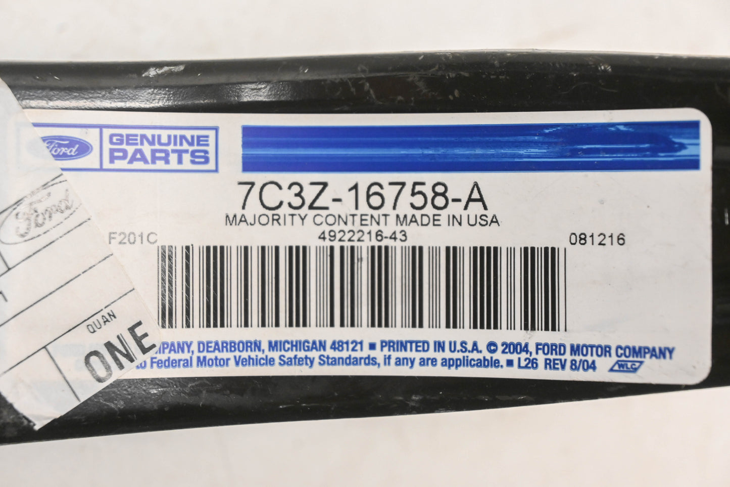 New OEM Ford 7C3Z-16758-A Hood Rest Bumper NOS