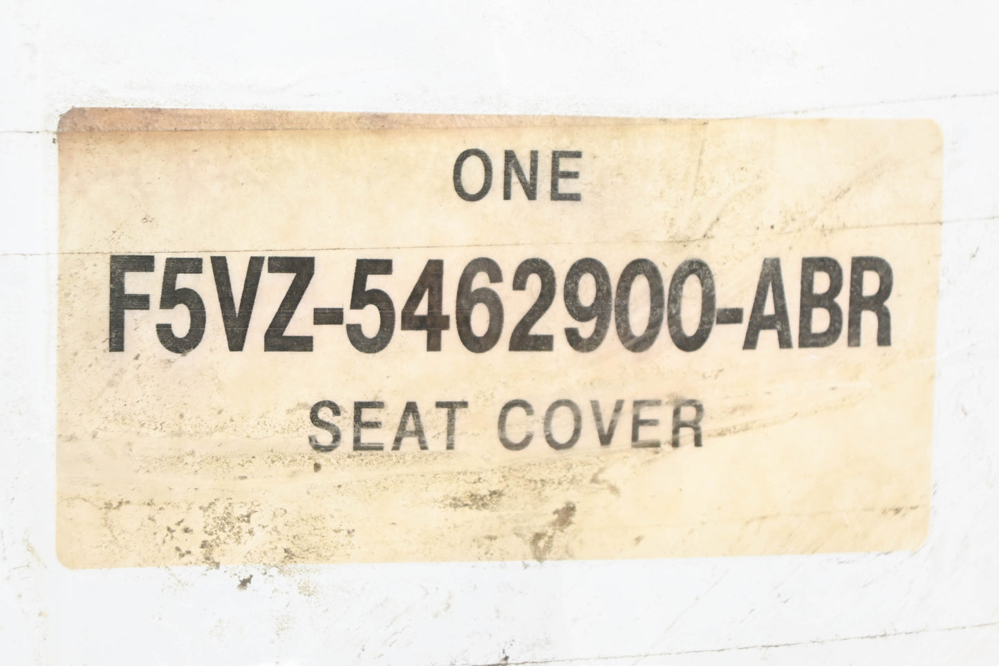 New OEM Ford F5VZ-5462900-ABR Front Right Seat Cushion Cover NOS