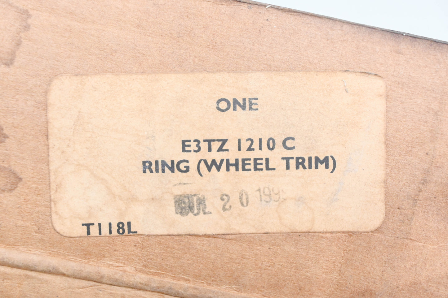 New OEM Ford E3TZ-1210-C Wheel Hub Trim Ring NOS