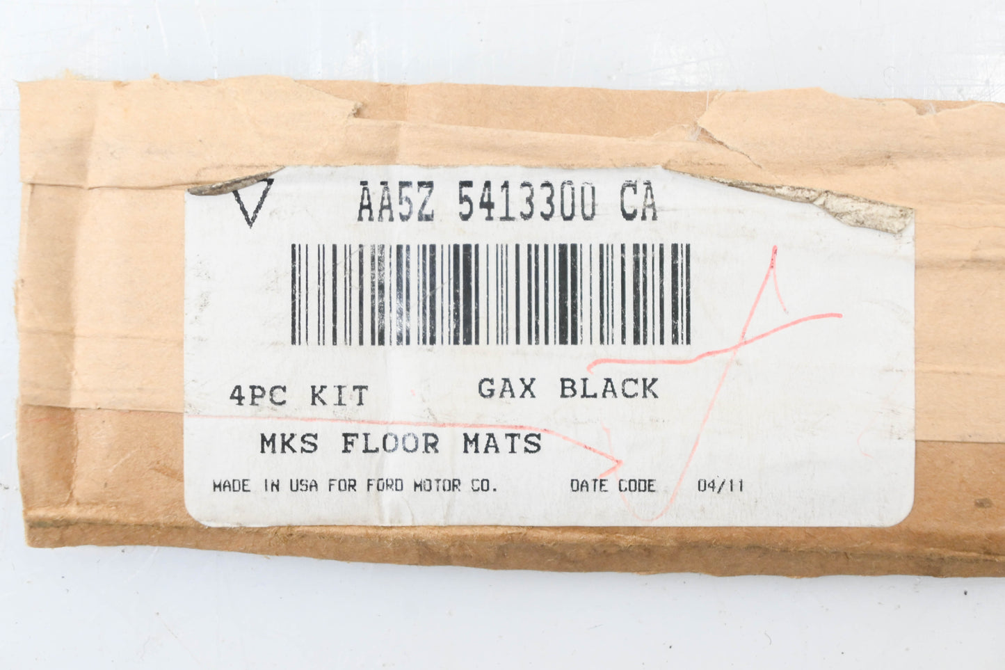 New OEM Ford AA5Z-5413300-CA MKS Floor Mat Kit NOS
